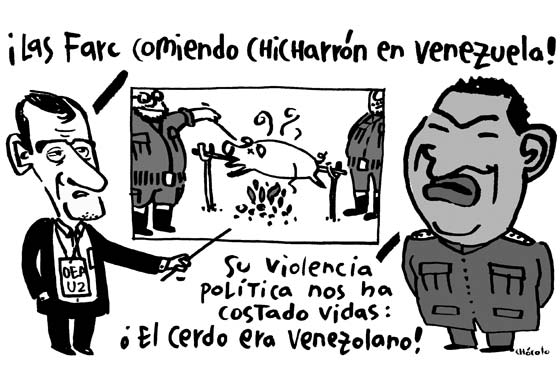 El cerdo era venezolano