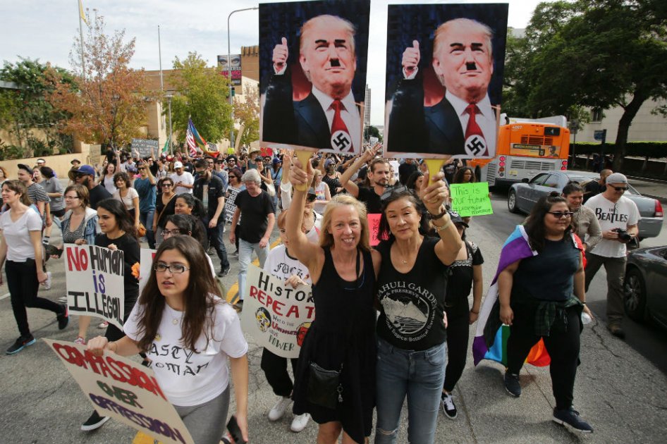Trump, según la comunicación nazi