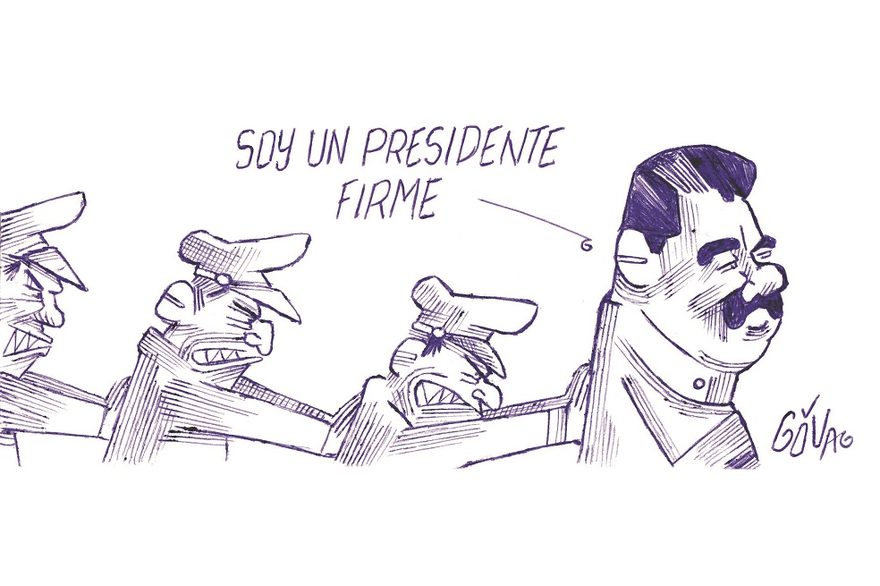 Por la espalda