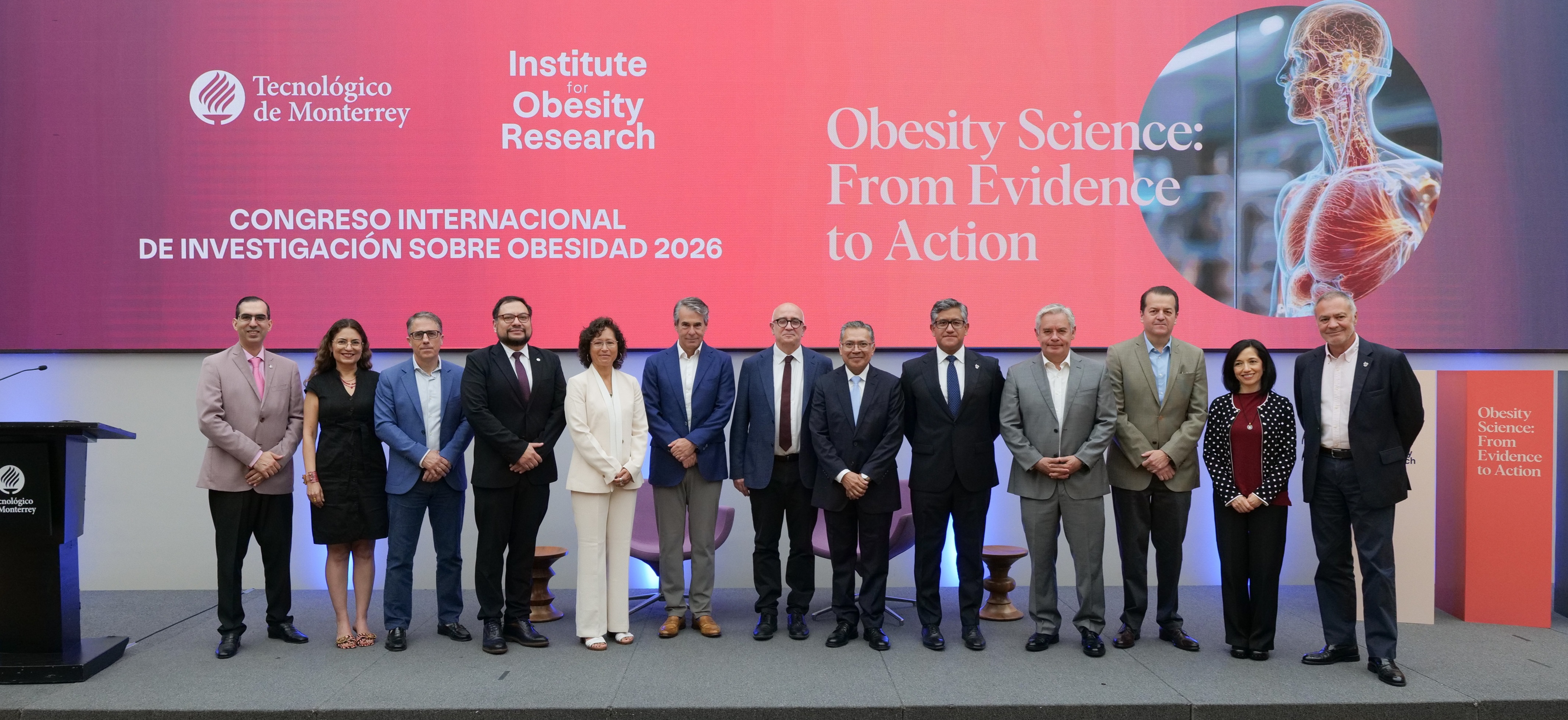 Congreso Internacional de Investigación sobre Obesidad 2026, organizado por el Tecnológico de Monterrey, México.