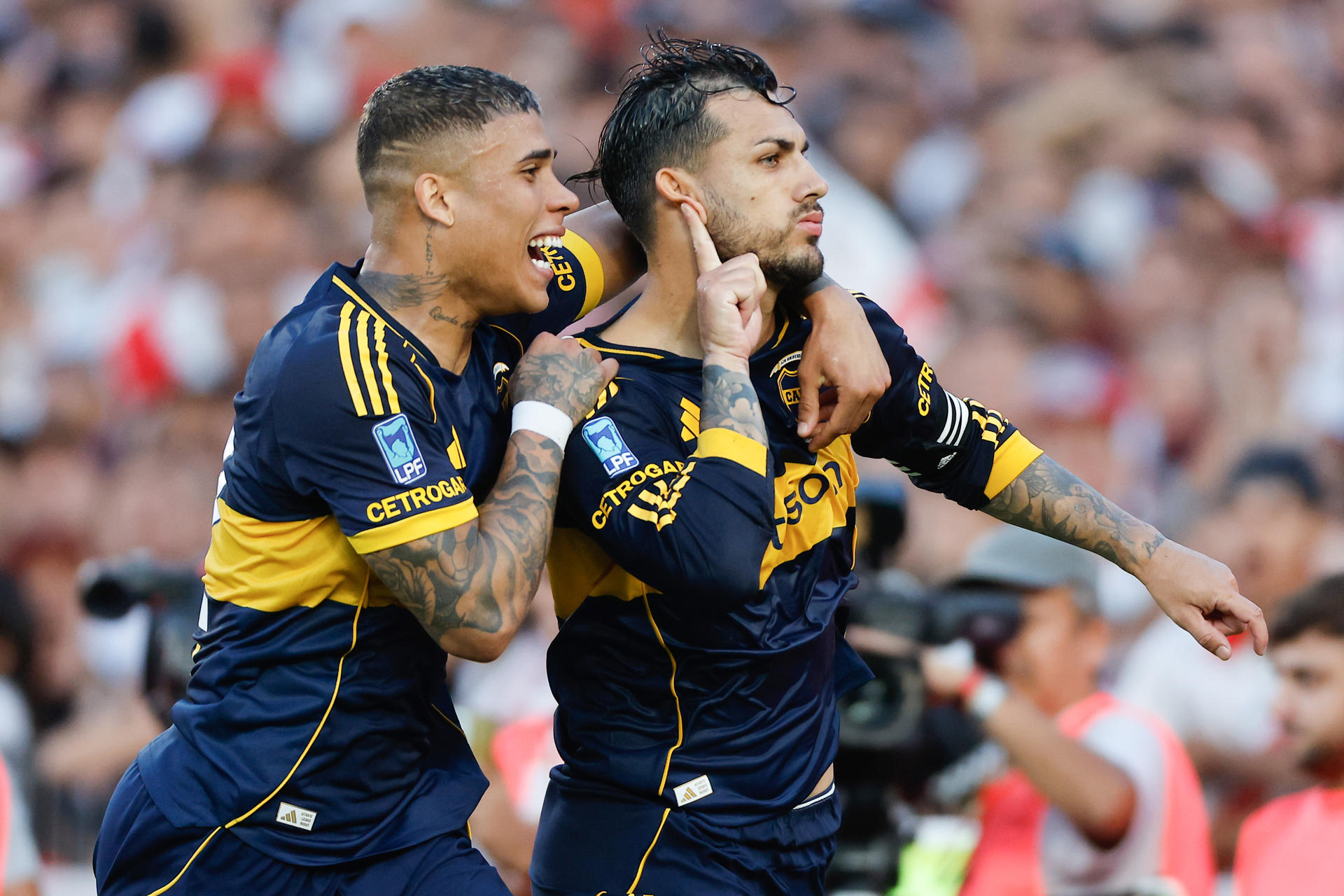 Boca Juniors silenció el Monumental y venció a River Plate en el Superclásico