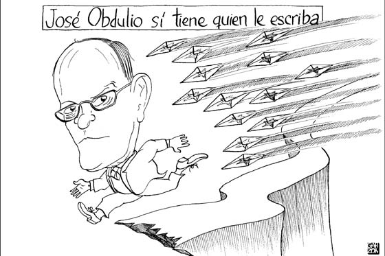 José Obdulio sí tiene quien le escriba