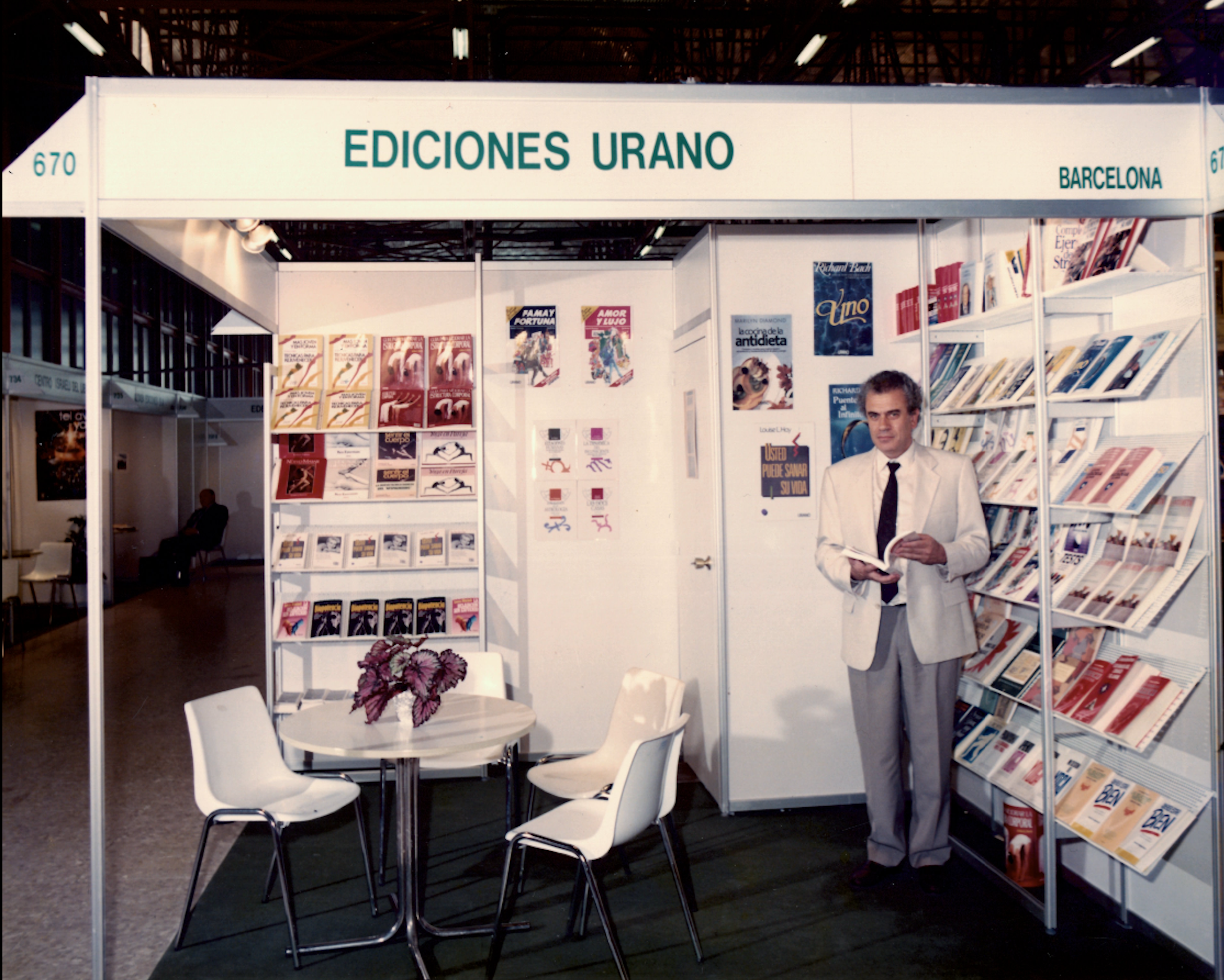 Falleció el editor chileno Joaquín Sabaté, fundador de Ediciones Urano