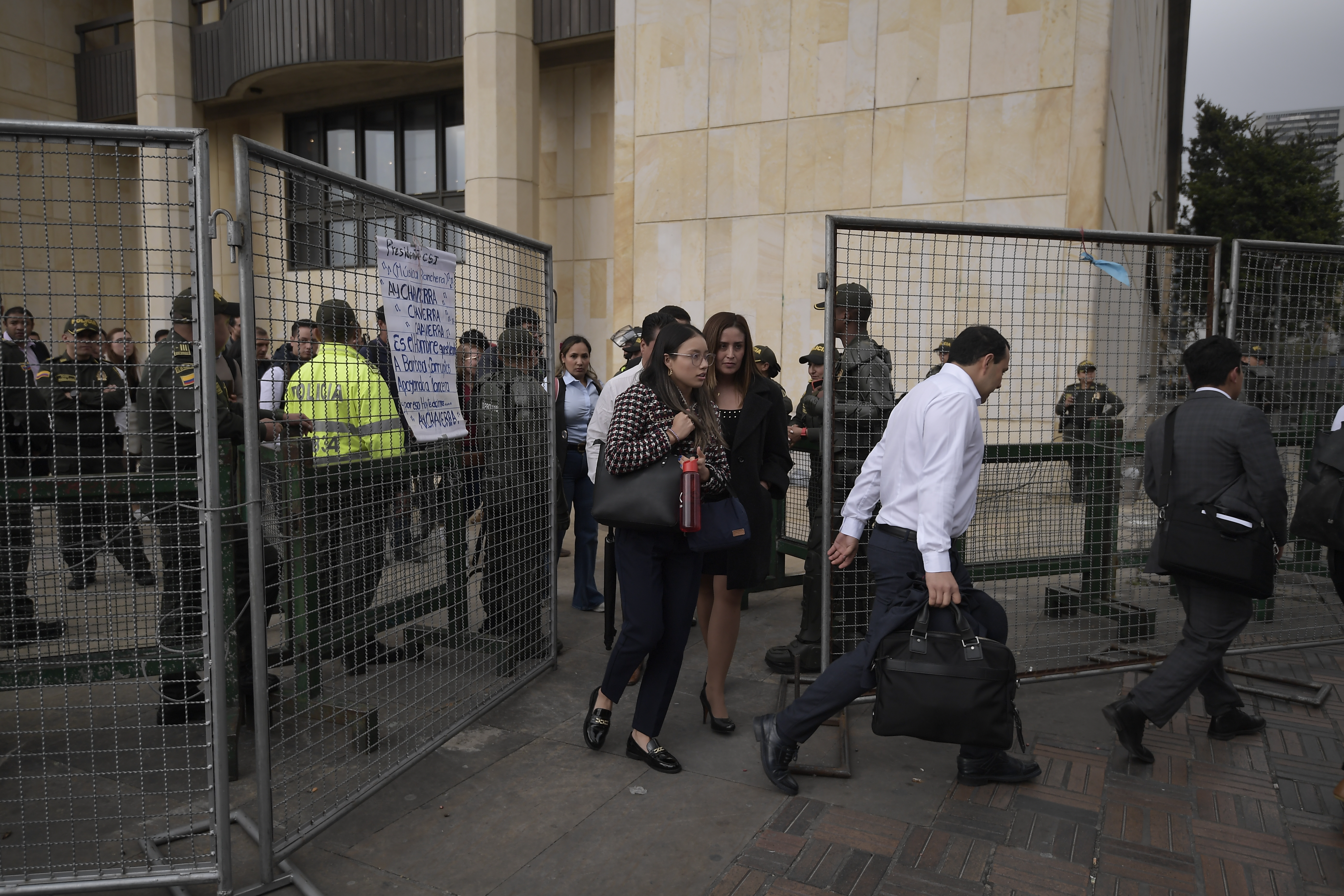 Así se blindó el centro de Bogotá para garantizar normalidad durante elección de fiscal