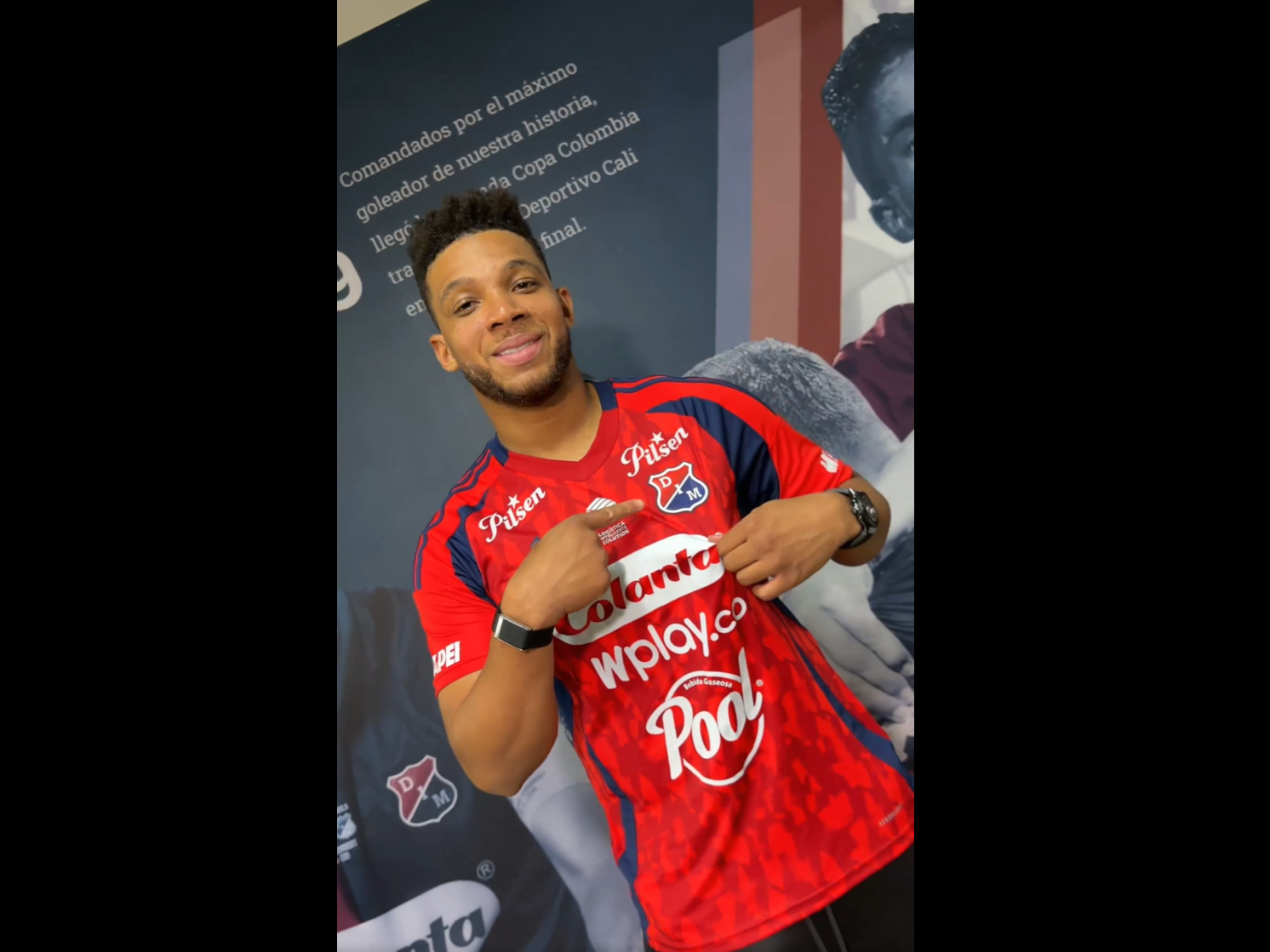 Oficial: Frank Fabra jugará en Independiente Medellín, así lo presentó el club antioqueño