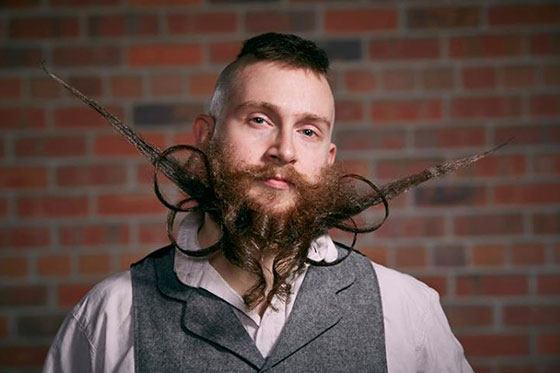 Las barbas más extravagantes y creativas del mundo