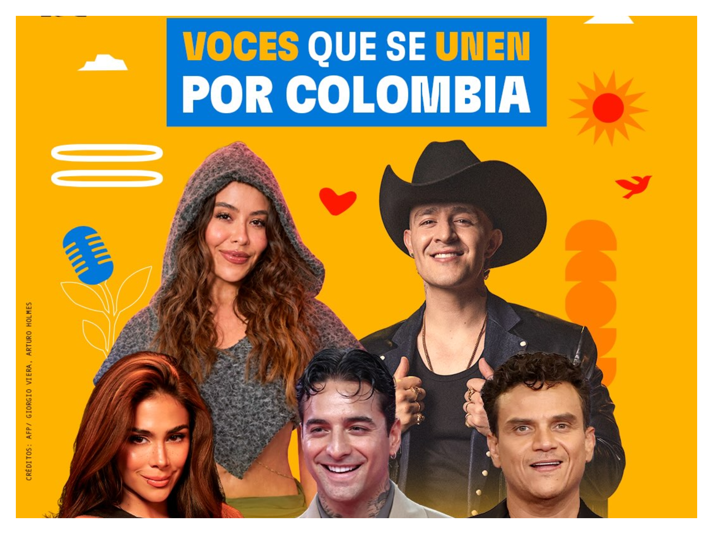 Concierto ‘Colombia: Voces por la vida’: horario, artistas y dónde verlo gratis