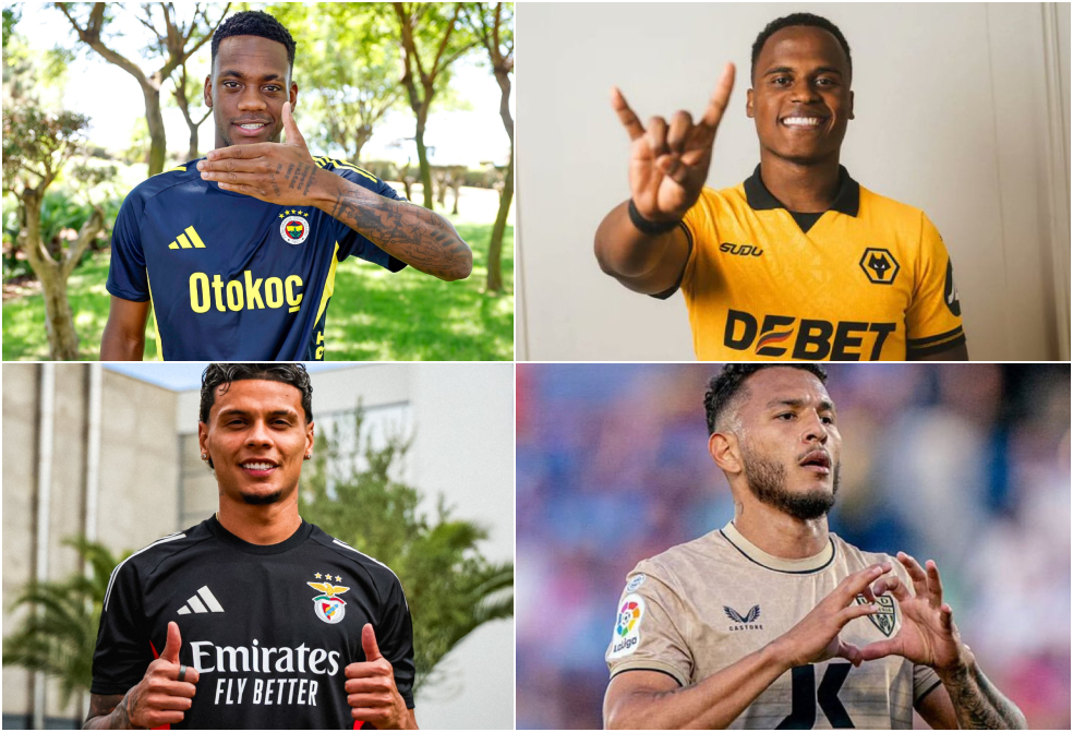 Los futbolistas colombianos volvieron a ponerse de moda  en Europa