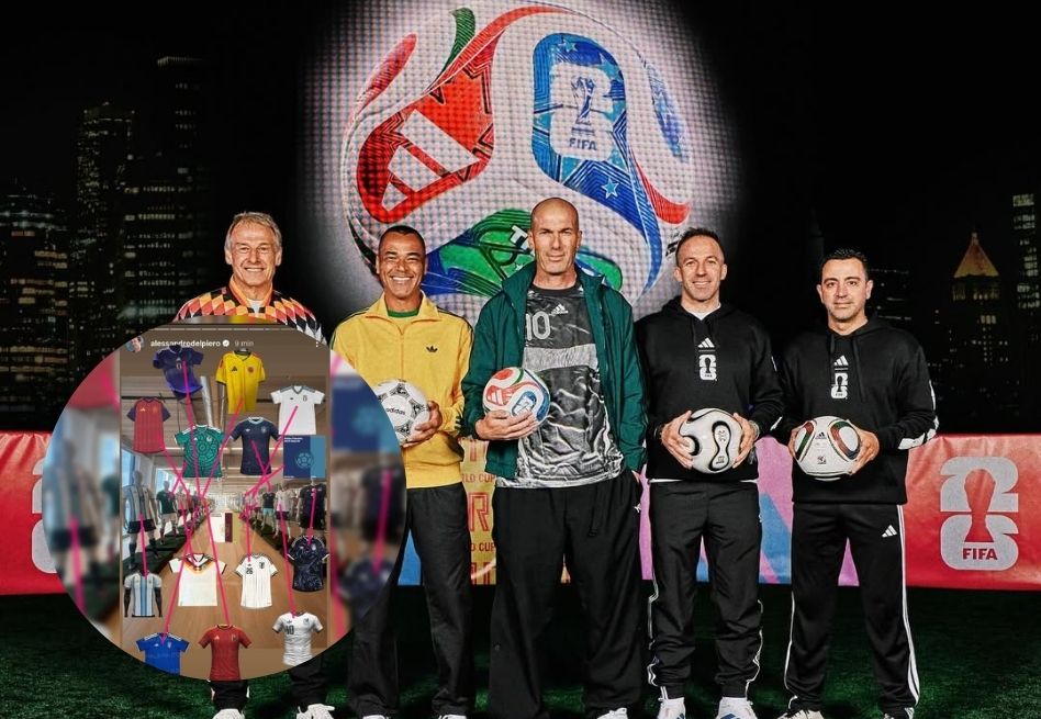 Filtración inesperada: ¿Serán las camisetas de las selecciones para el Mundial?