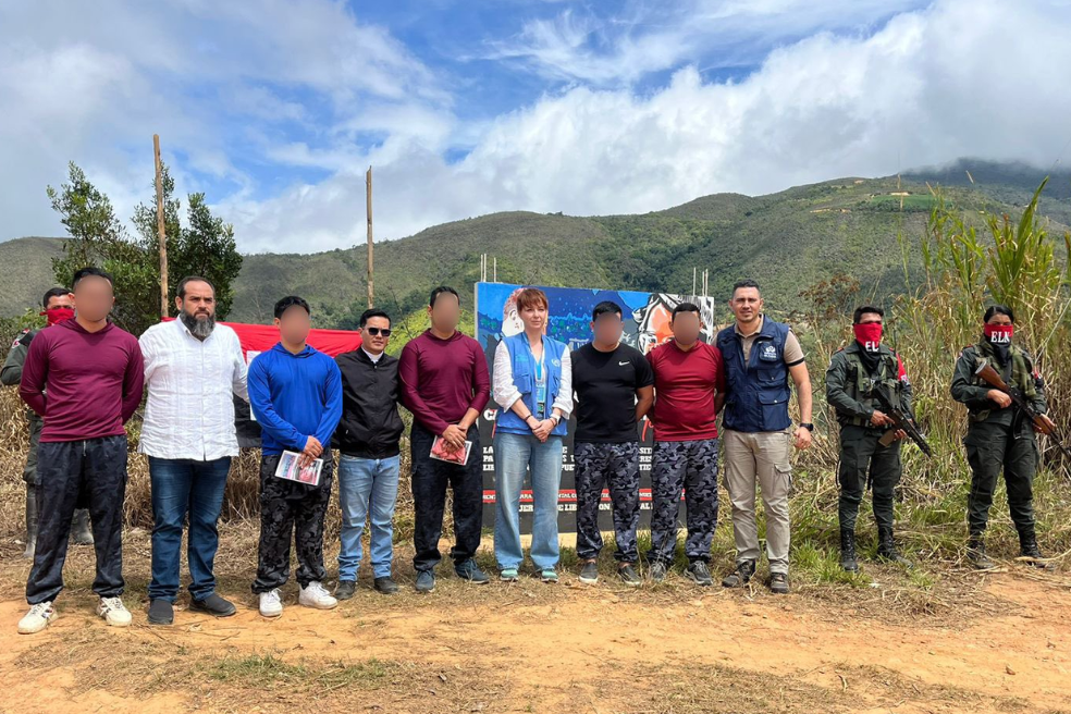 Eln liberó a los cinco policías secuestrados en un retén en Tibú (Norte de Santander)