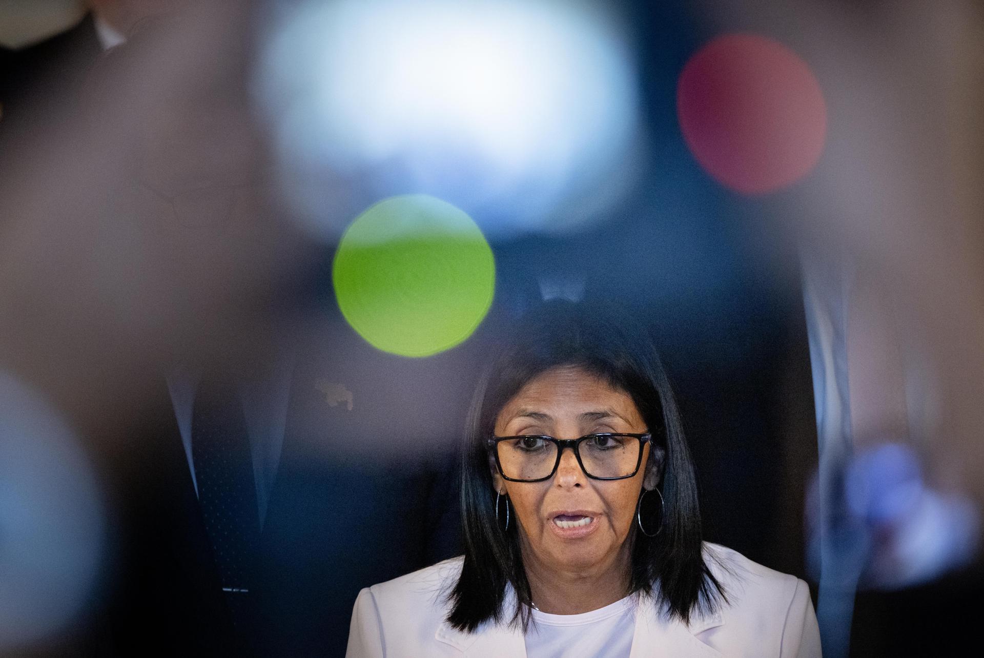 “Venezuela toda”: el mapa con el que Delcy Rodríguez responde a Trump y defiende el Esequibo