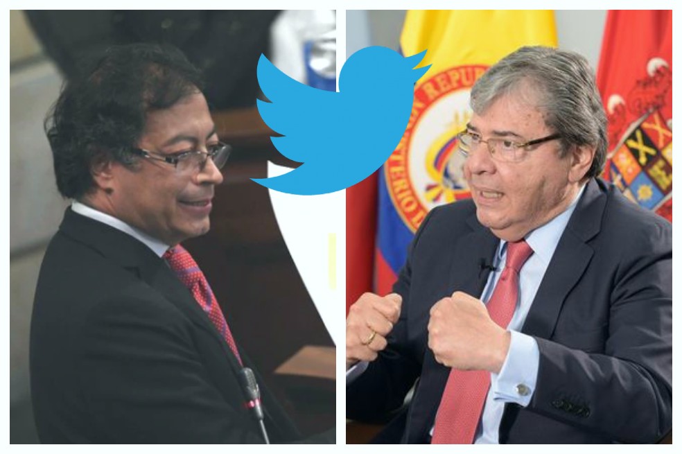 Petro y Mindefensa protagonizan caldeado toma y dame en Twitter