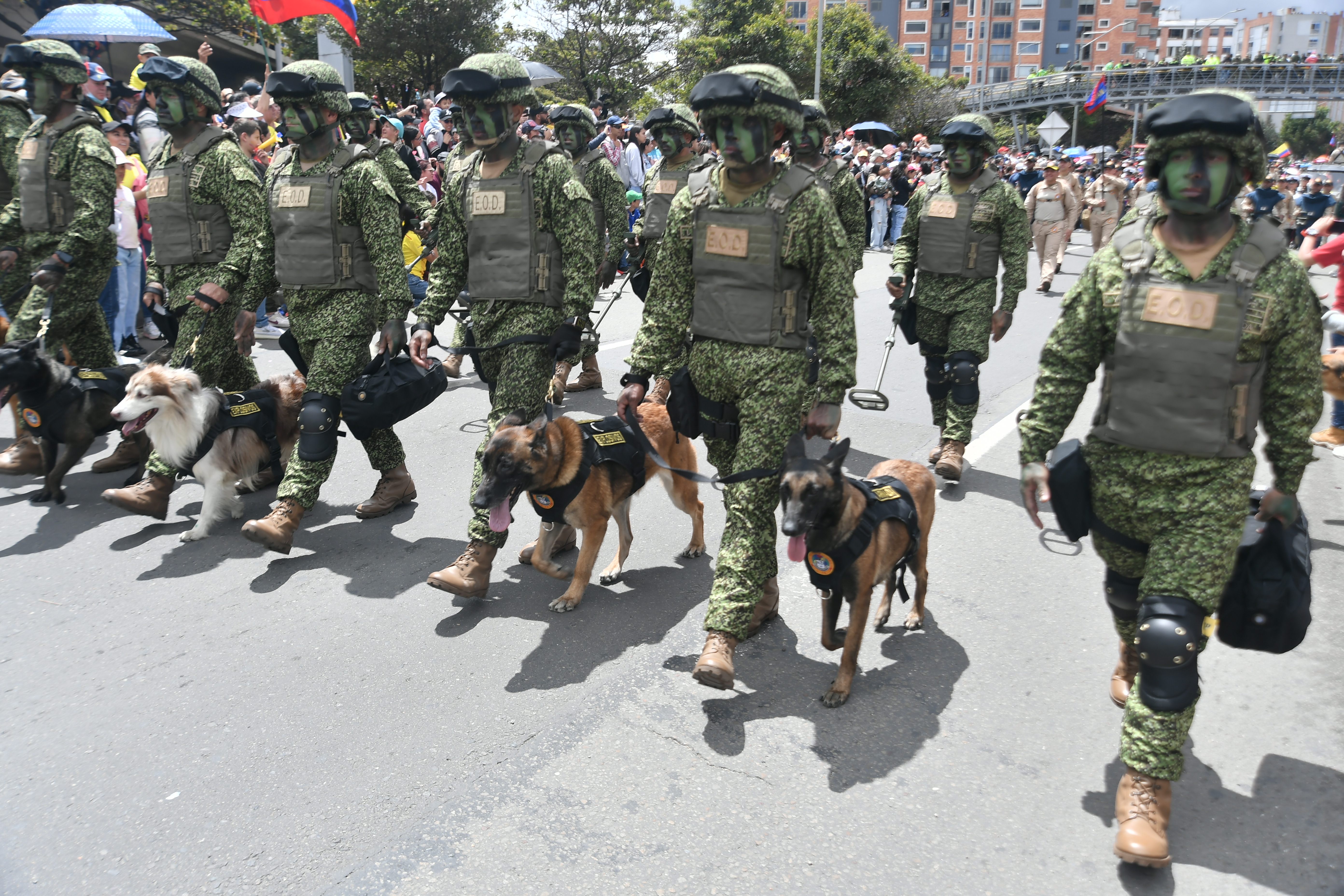 Así es el desfile militar del 20 de julio y que Petro mueve por el sur de Bogotá
