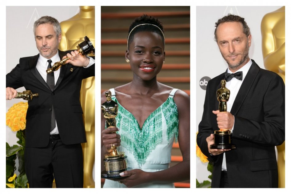 México, extasiado por Óscar de Cuarón, Lubezki y Nyong’o