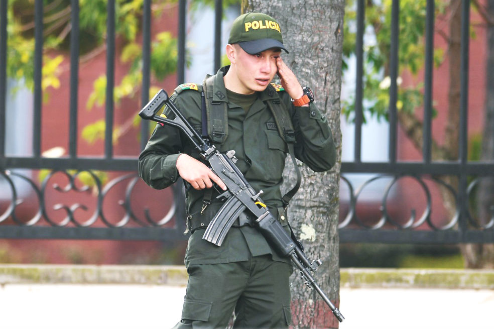 Zozobra por atentado contra policías en Ocaña, Norte de Santander