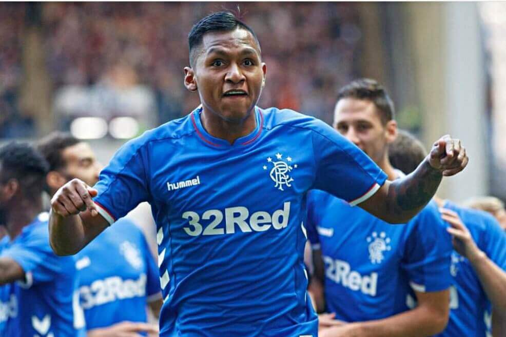 Alfredo Morelos superó la barrera de los 100 goles en Europa