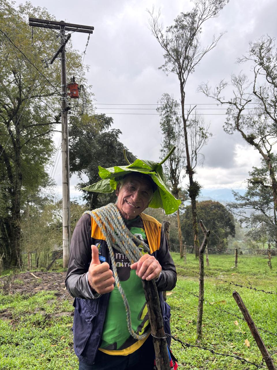 Héctor López, guía turístico en Albán, Cundinamarca.