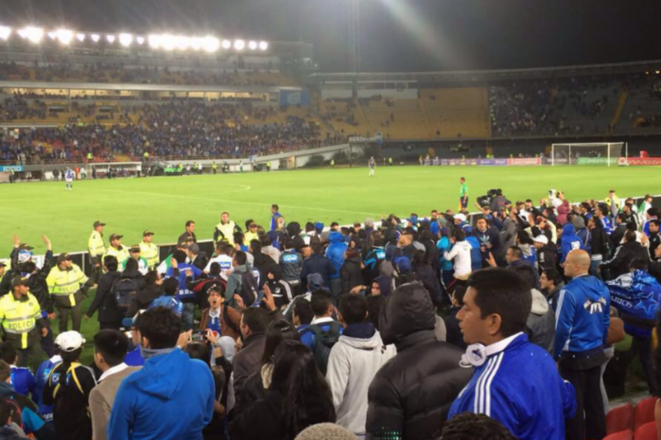 Diez hinchas de Millonarios no podrán ingresar a estadios de Colombia durante seis meses