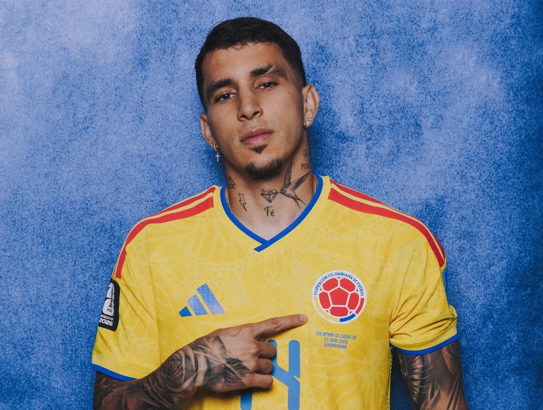 Ella es Valeria Valencia, esposa de Gustavo Puerta, el jugador más joven de Colombia