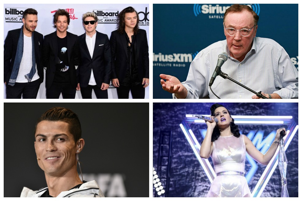 Las 10 celebridades mejor pagadas de 2015, según Forbes