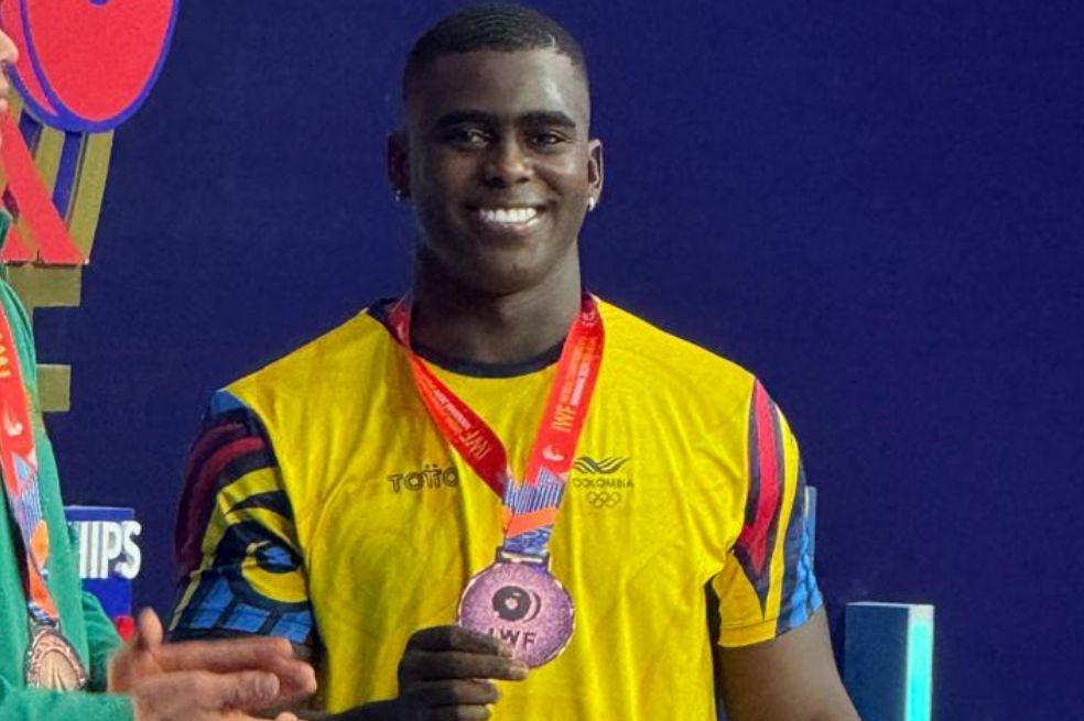 Colombia logró una nueva medalla en el Mundial de Halterofilia