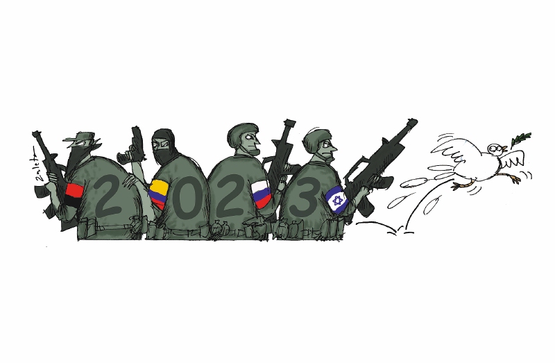 Año difícil para la paz