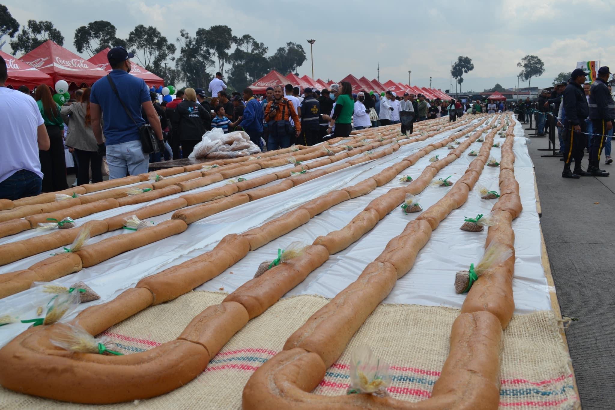 Record Guinness para Colombia por el pan más grande del mundo, ¿Cuánto mide?