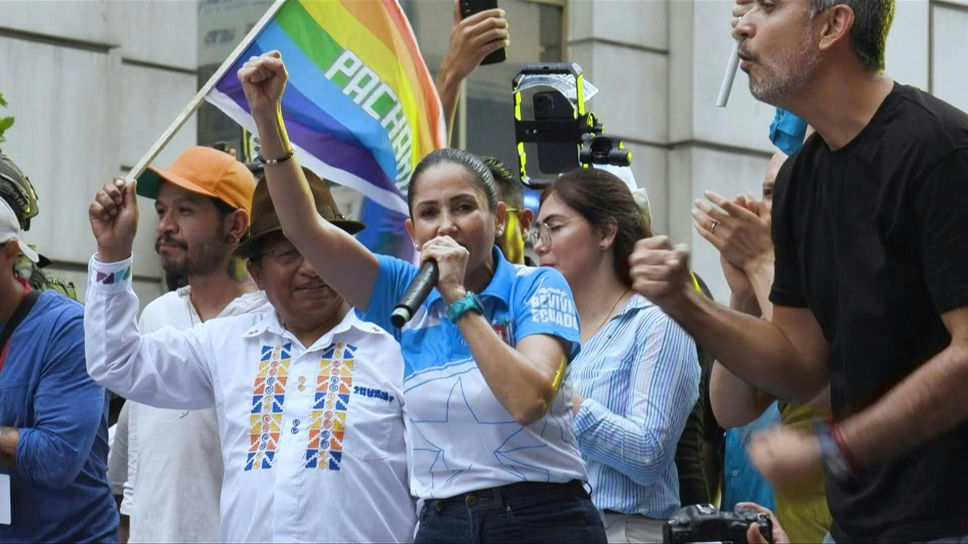 Luisa González, el as de la izquierda para recuperar el poder en Ecuador