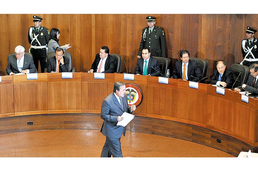 La audiencia del marco para la paz