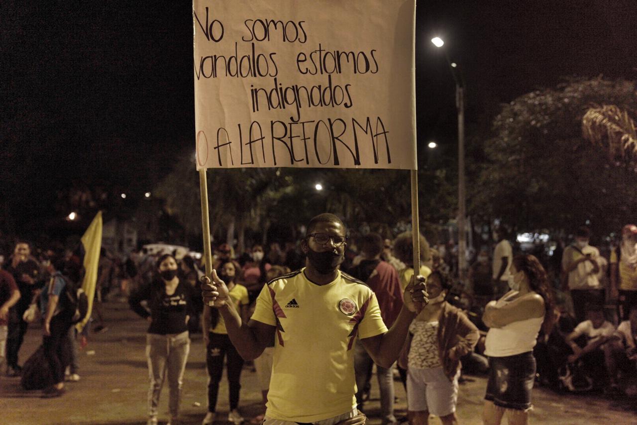 Paro Nacional en Palmira: noche violenta tras manifestaciones del dos de mayo