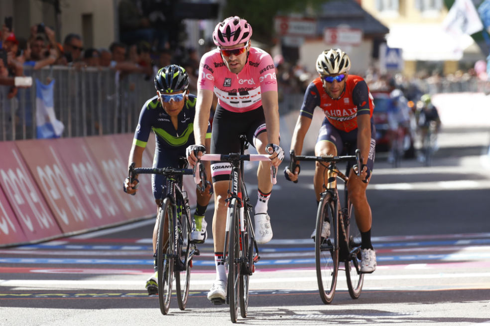 Dumoulin: «Me gustaría que Nairo y Nibali pierdan el podio»