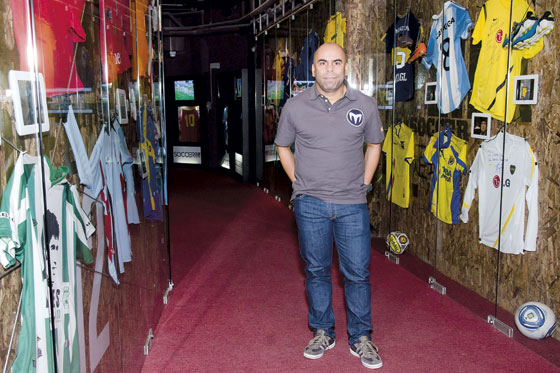Mauricio «Chicho» Serna, juega de restaurantero