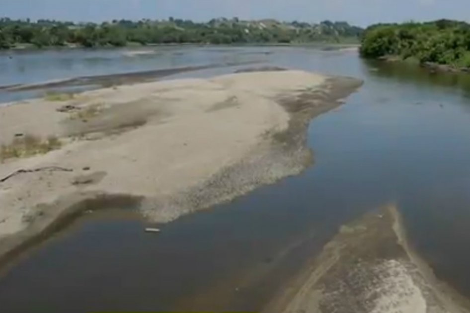 El río Magdalena se está quedando sin caudal navegable