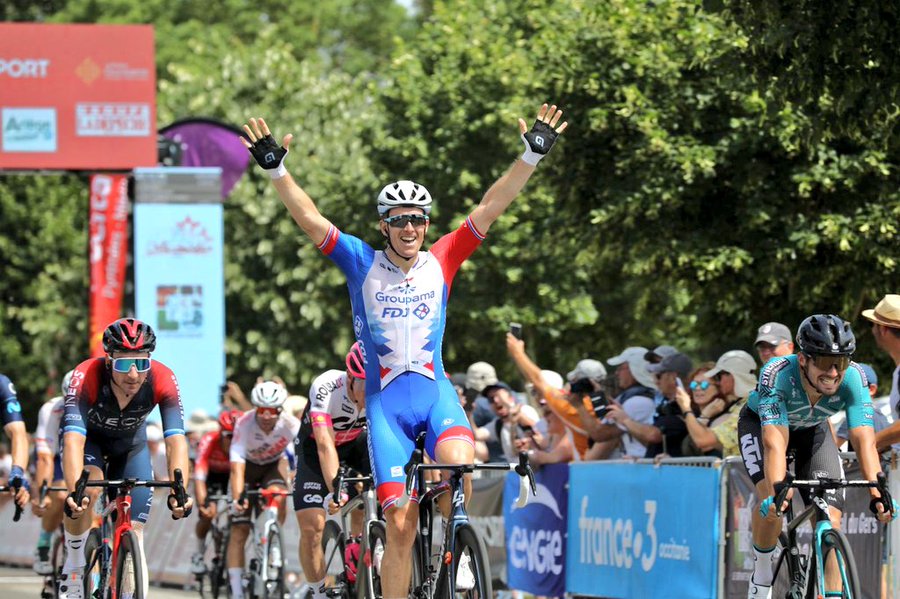 Arnaud Démare conquistó la primera etapa de la Ruta de Occitania