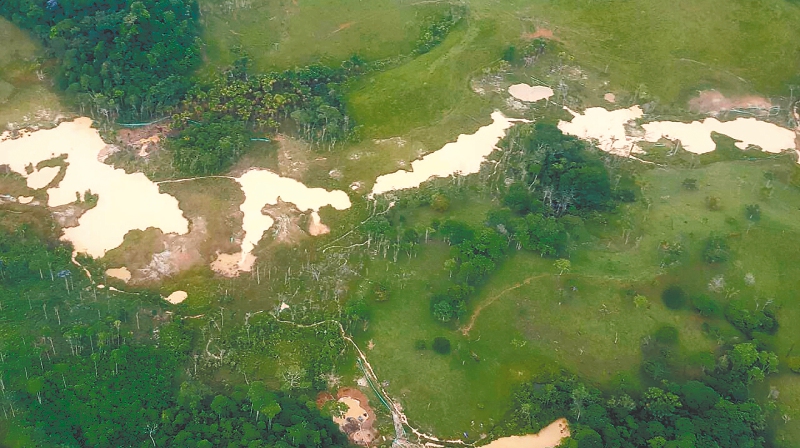 La microminería ilegal amenaza a Putumayo
