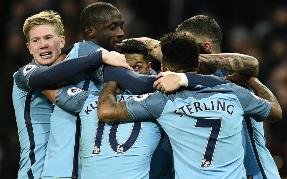 Con la victoria el City se ubica tercero en la tabla. / AFP