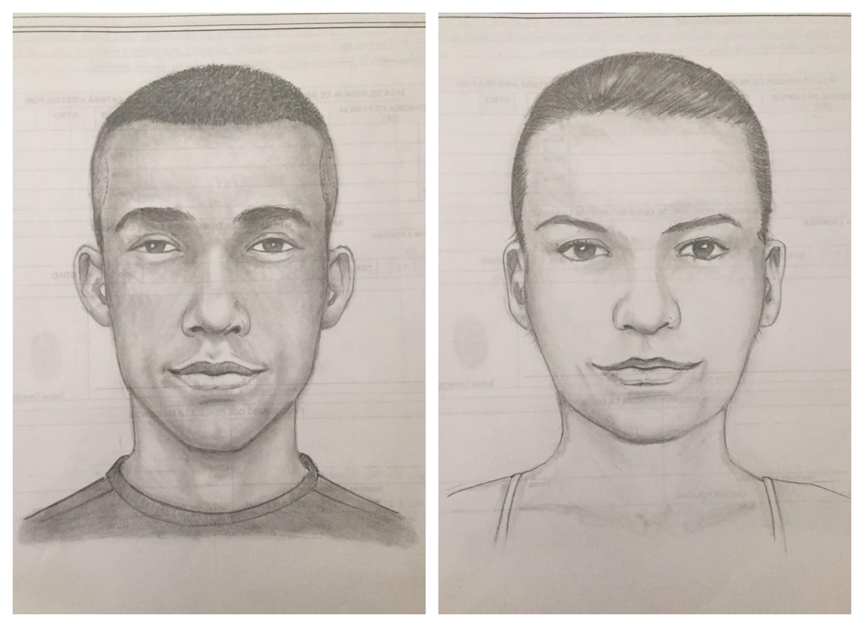 Estos son los retratos hablados por atentado en el aeropuerto de Cúcuta