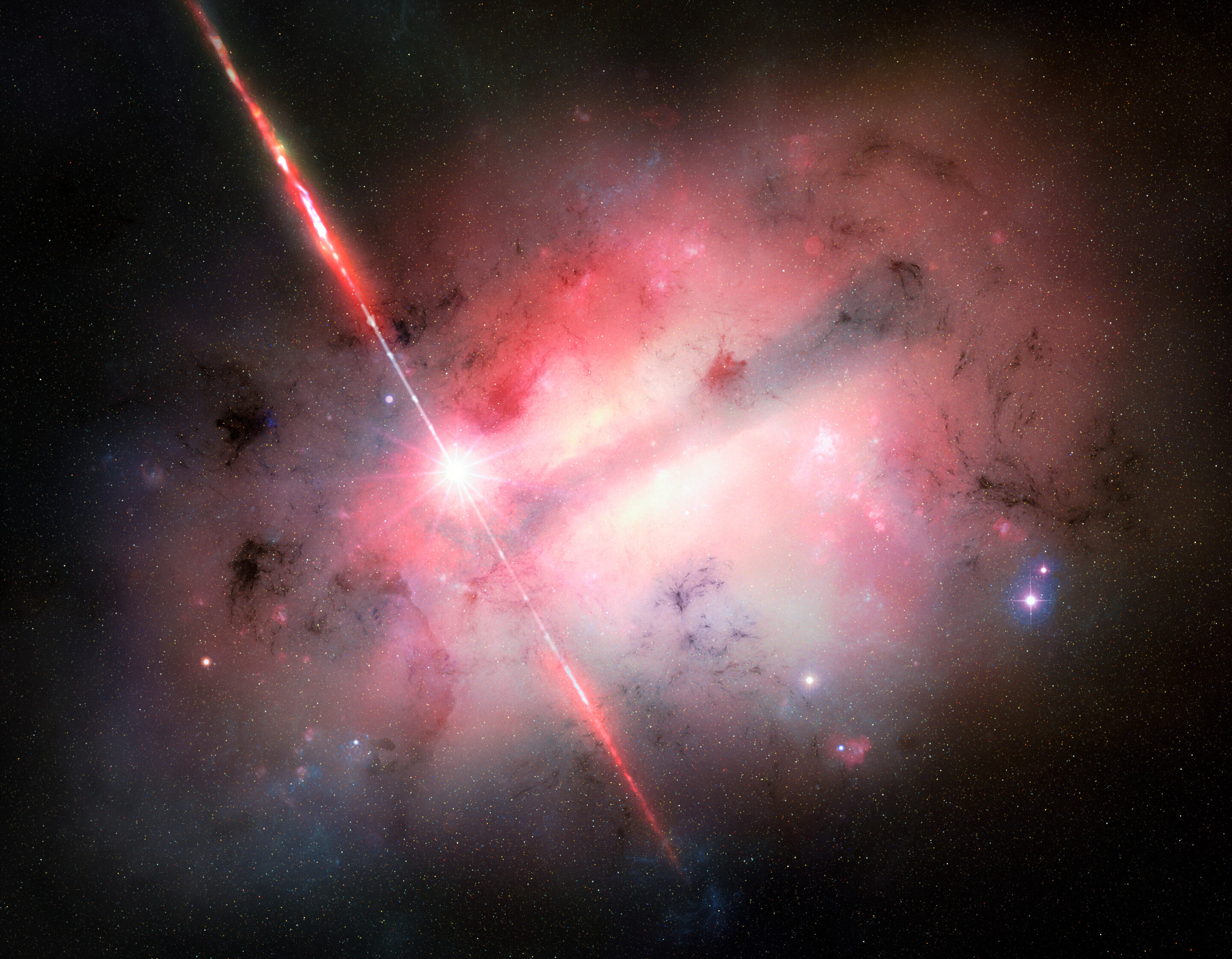Revelan nuevas pistas sobre el origen de uno de los estallidos más potentes en el universo
