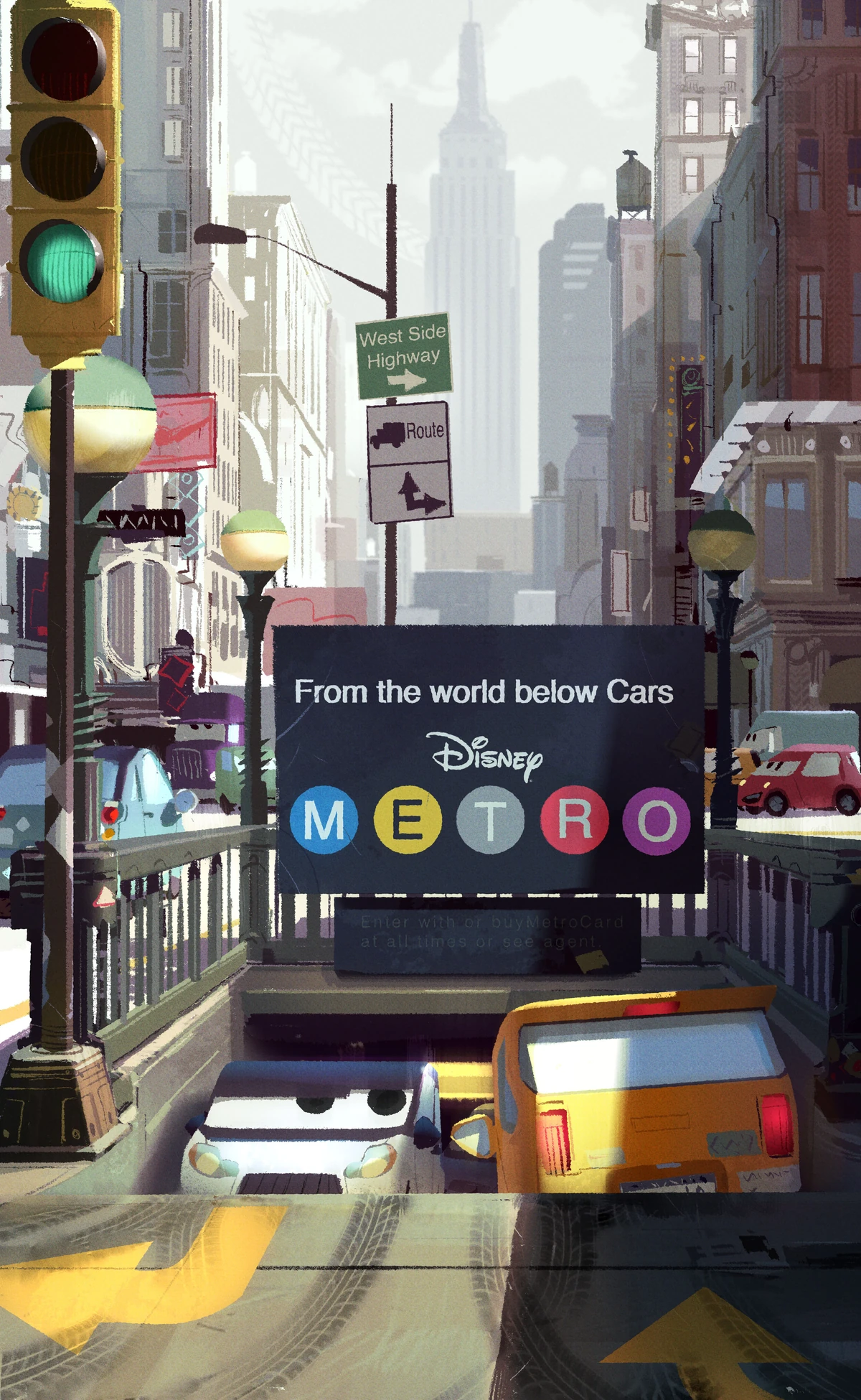 “Metro”, la película de DisneyToon que no se hizo