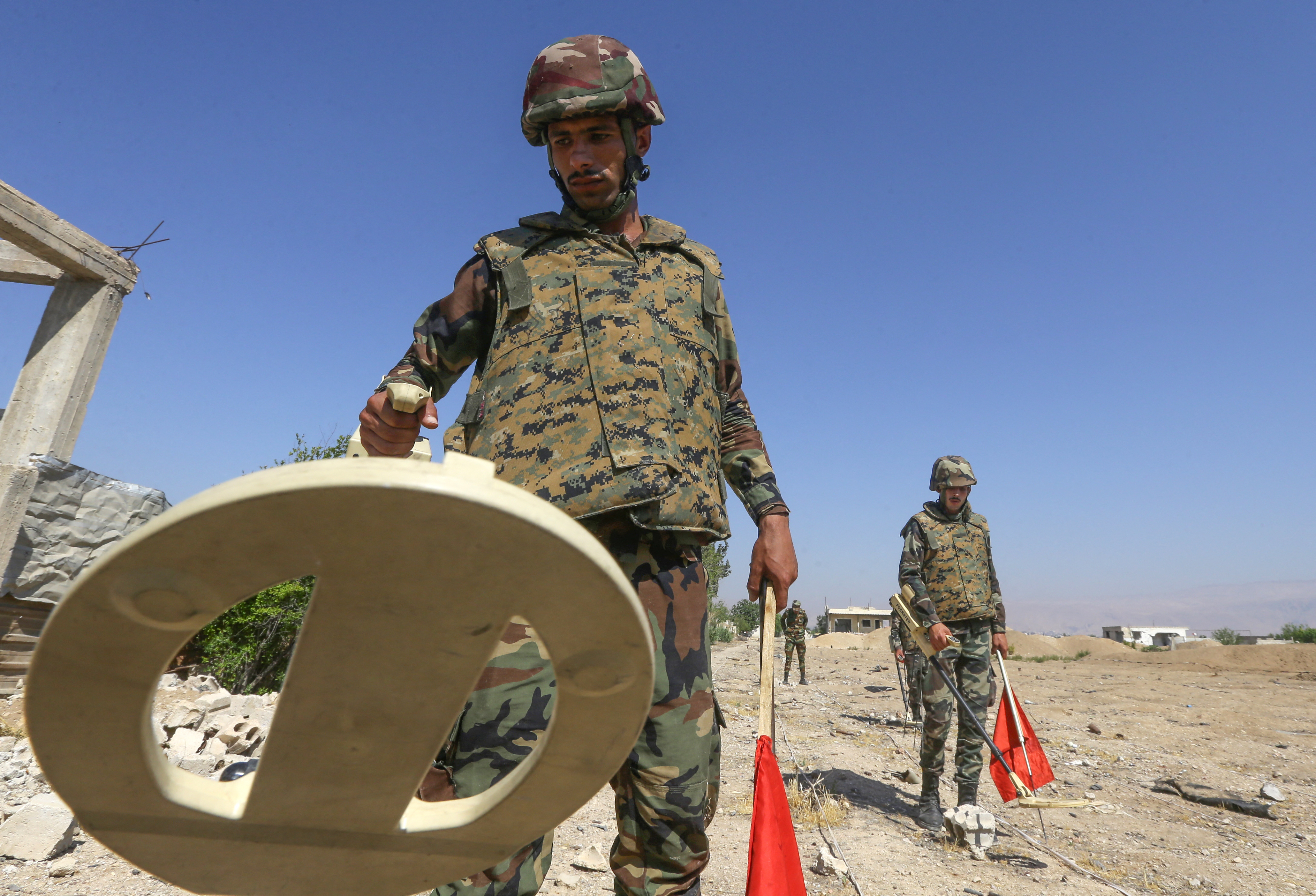 Las minas antipersonales, asesinas invisibles que siguen matando en Siria