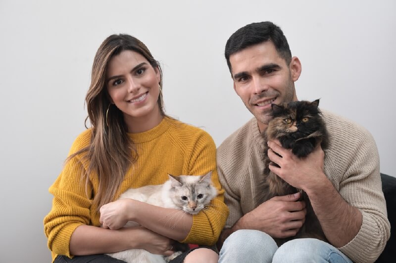 “Las mascotas unen a una pareja”: Lucía Aldana y Pedro Pallares