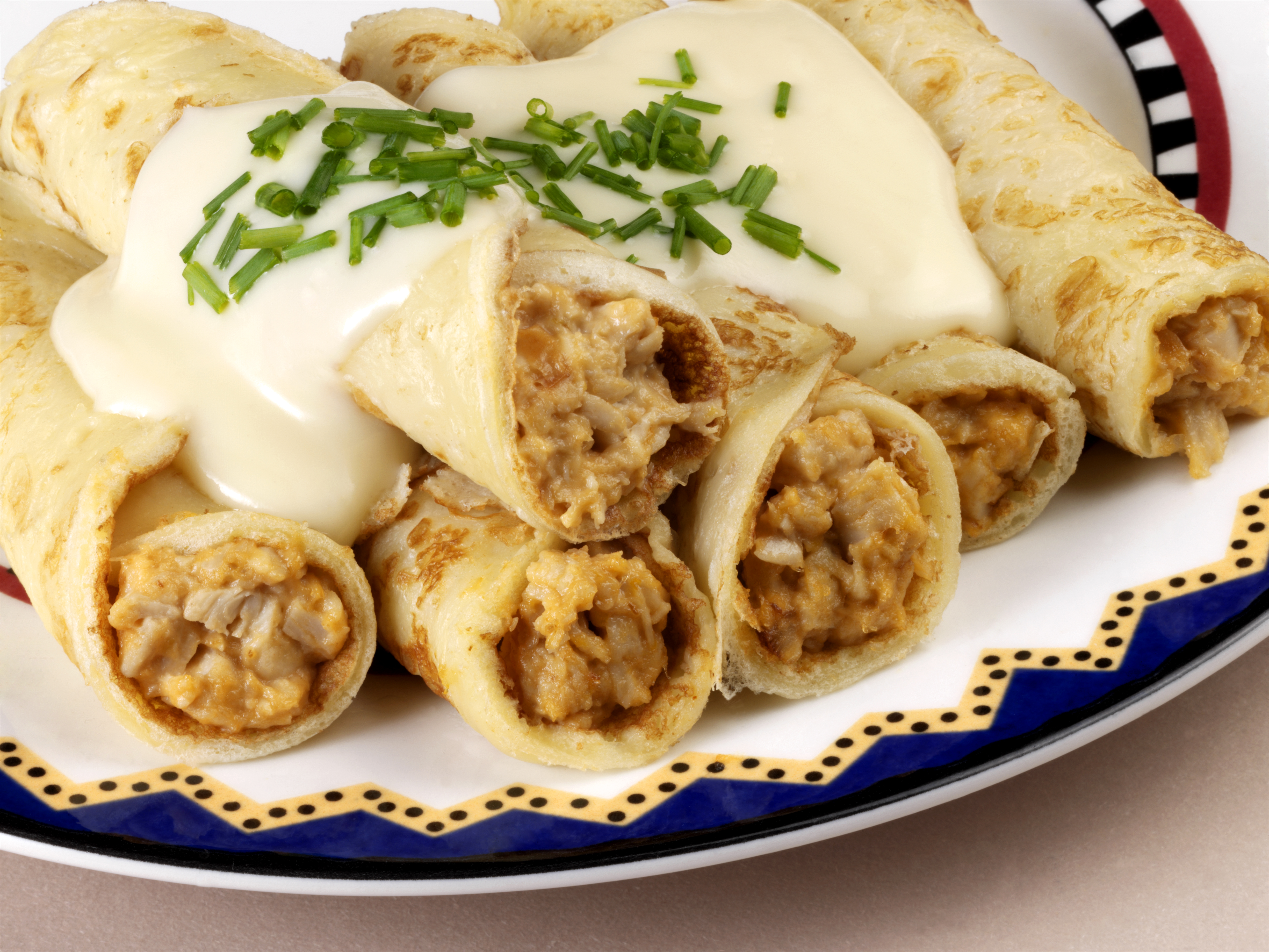 Receta: ¿cómo se preparan los crepes de pollo?