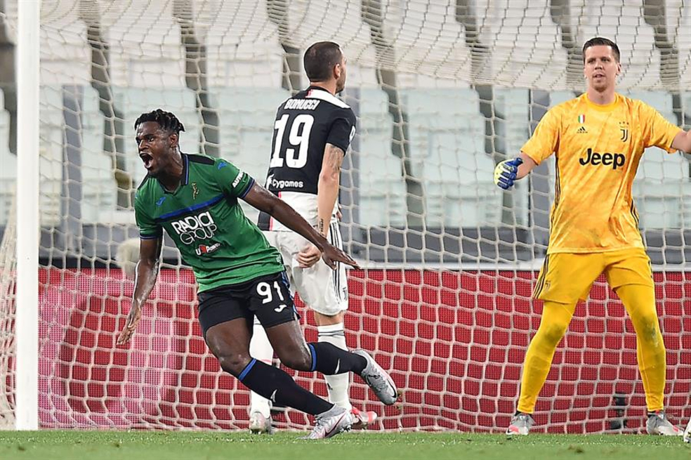 Duván Zapata se reportó con gol en el empate 2-2 de Atalanta y Juventus