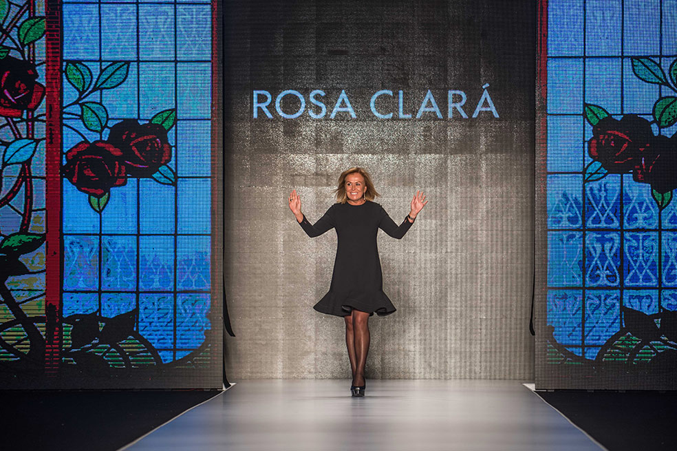 Así fue la colección de la diseñadora española Rosa Clará