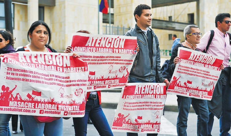 Este jueves salen 4.000 trabajadores de la planta temporal de Bogotá