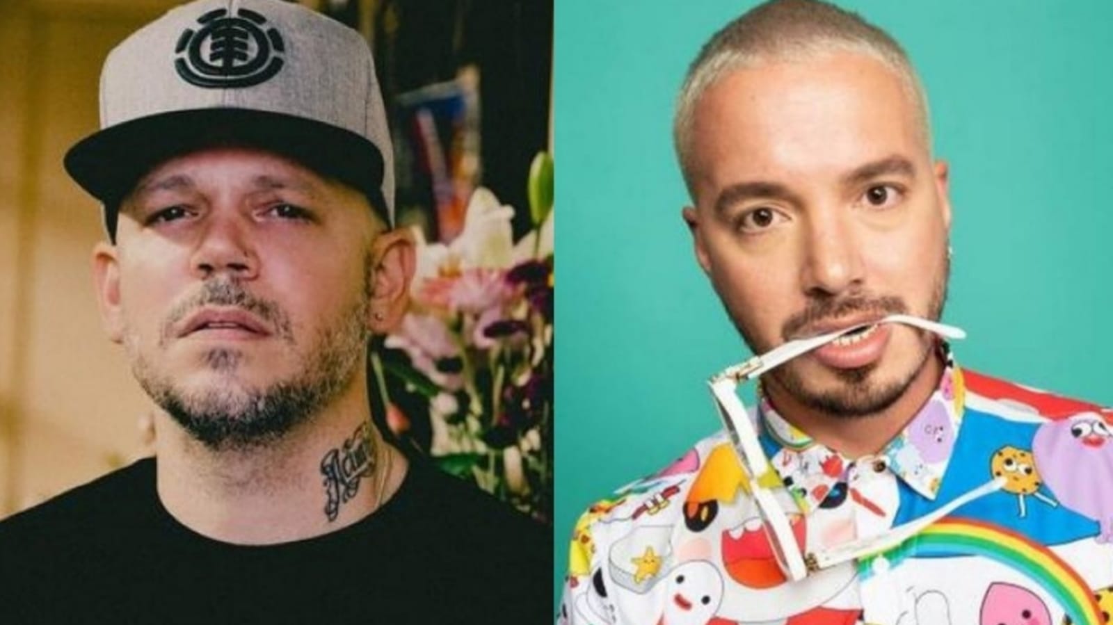 J Balvin habría reaccionado a la nueva canción de Residente.