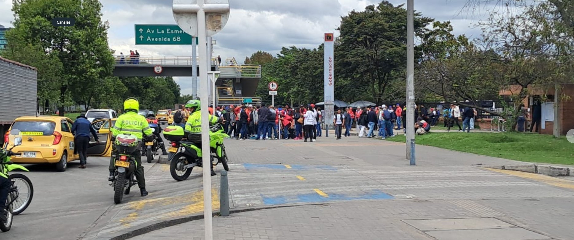 Movilidad, 15 de octubre en Bogotá
