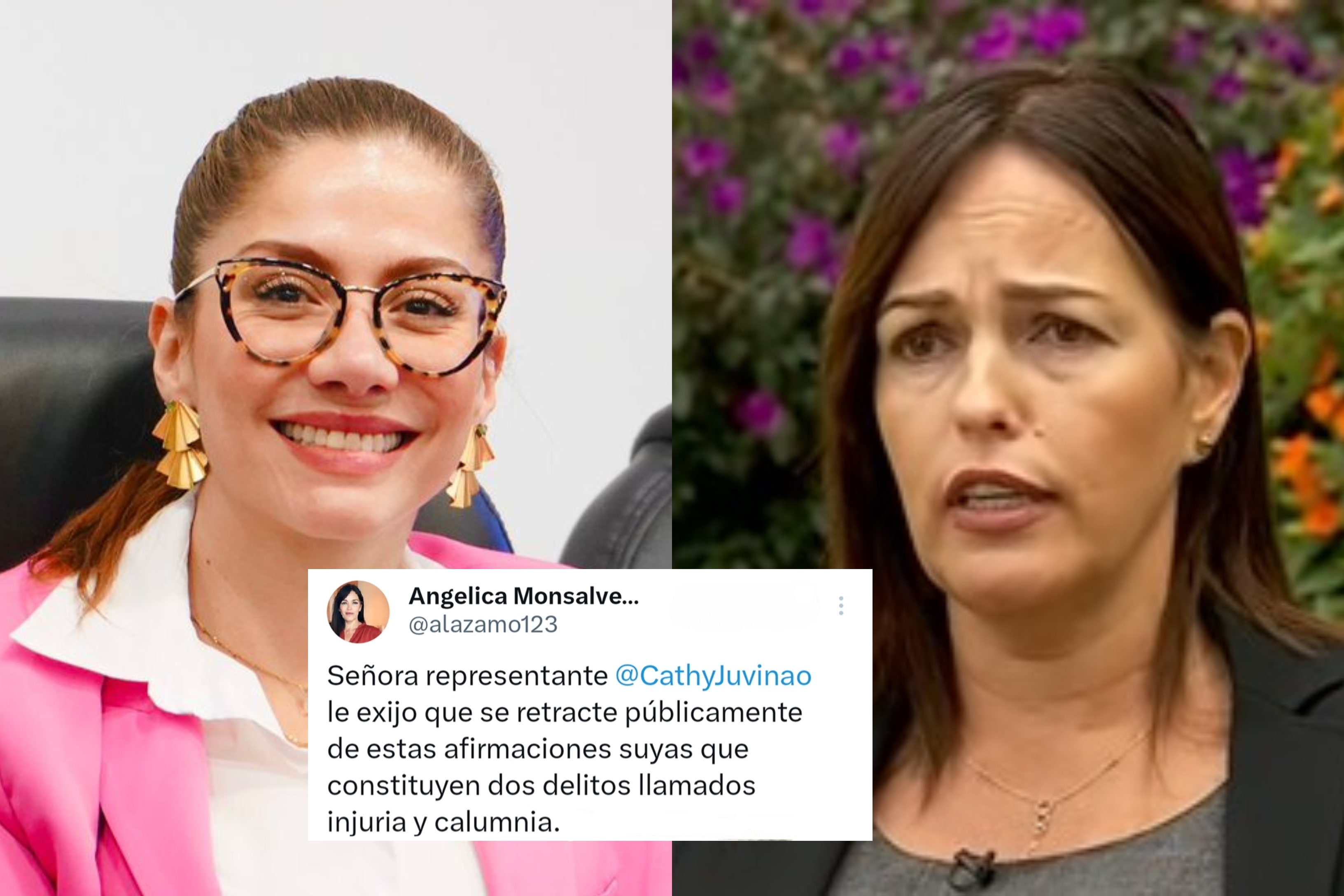 ¿En qué va la discusión entre Cathy Juvinao y la fiscal Angélica Monsalve?
