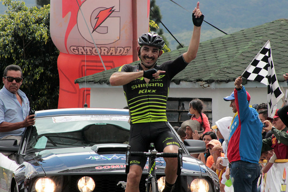 José Serpa ganó la novena etapa de la Vuelta al Táchira
