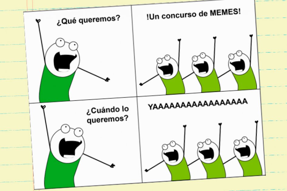 Primer concurso nacional de ‘memes’